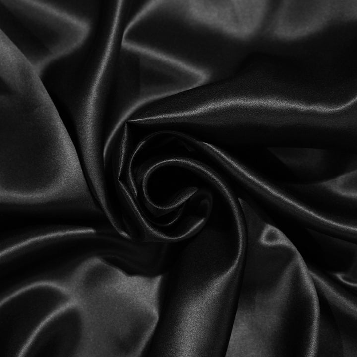 BLACK QUEEN ENVELOPE SILK PILLOWCASE