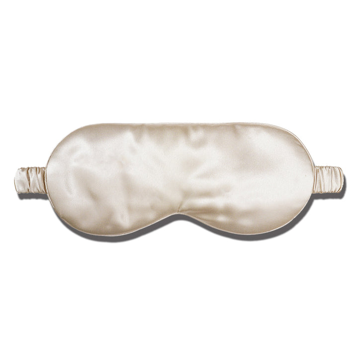 CHAMPAGNE SILK EYE MASK