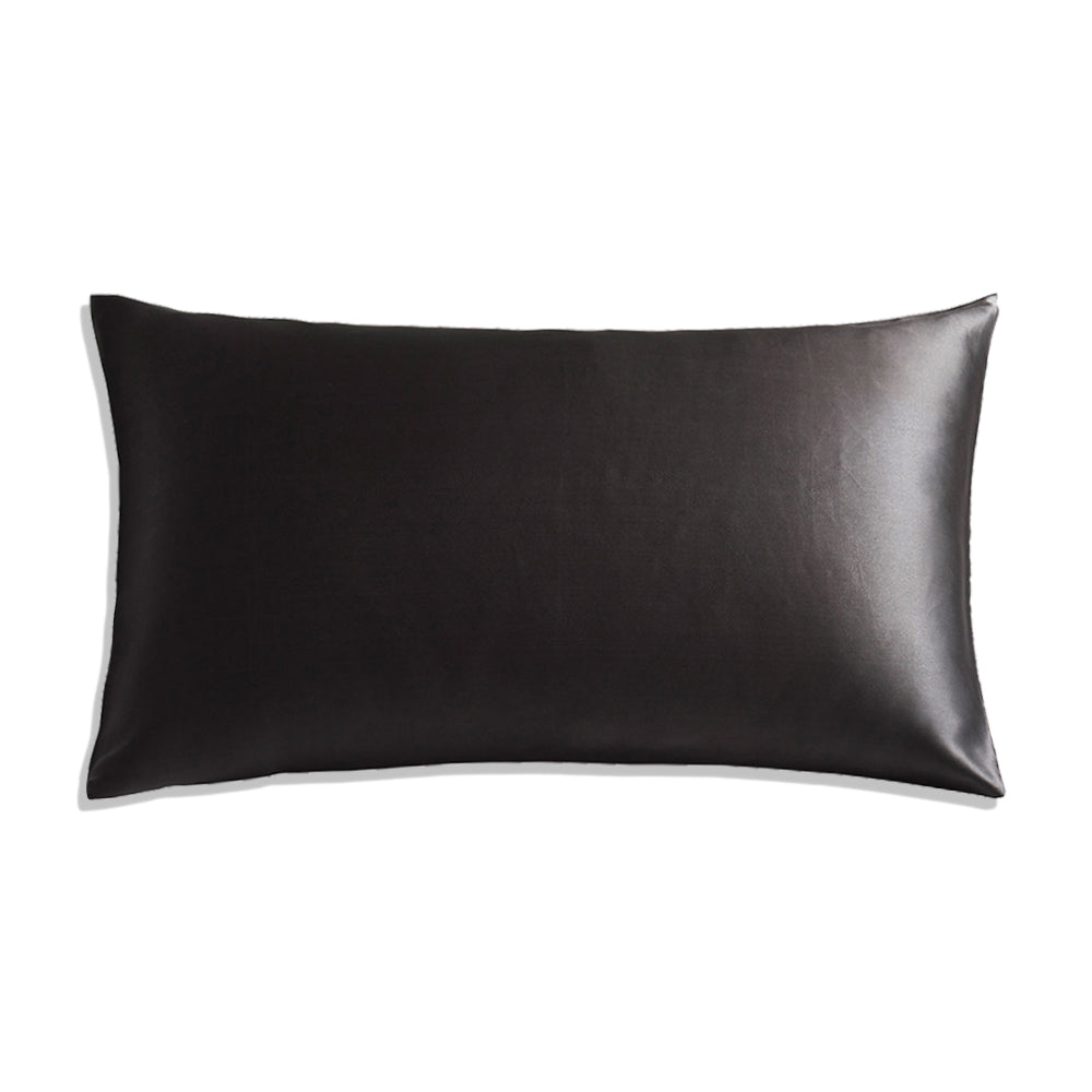 BLACK QUEEN ENVELOPE SILK PILLOWCASE