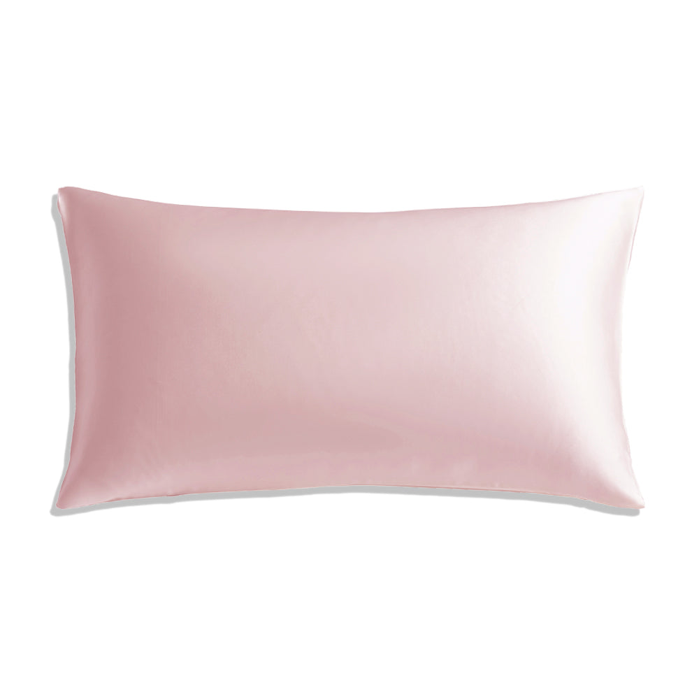 CHERRY PINK QUEEN ENVELOPE SILK PILLOWCASE